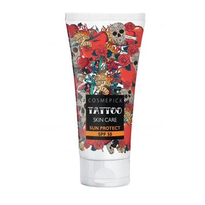 Cosmepick Tatto Skin Care, Sun Protect SPF 50 (Krem do pielęgnacji tatuaży z filtrem UV)
