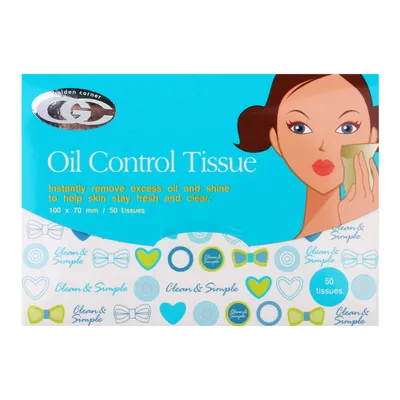 Cettua Oil Control Tissue (Bibułki matujące)