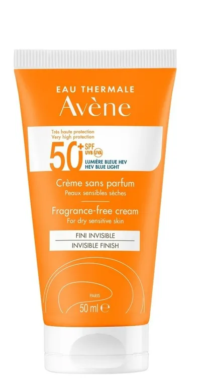 Eau Thermale Avène Creme Sans Parfum SPF 50+ (Krem ochronny bezzapachowy SPF 50+)