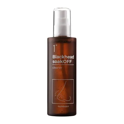 Numbuzin No.1 Blackhead Soak Off Cleaner (Tonik zwalczający zaskórniki)