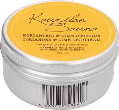 Kaurilan Sauna Corriander & Lime Deo Cream (Dezodorant w kremie)