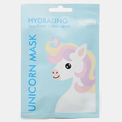 Sinsay Unicorn Mask Hydrating (Maseczka nawilżająca na twarz)