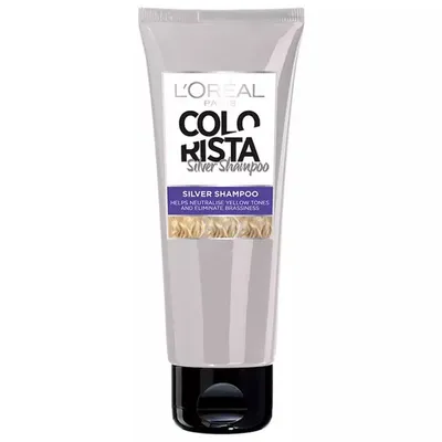 L'Oreal Paris Colorista, Silver Shampoo (Szampon neutralizujący żółknięcie oraz przebarwienia włosów rozjaśnionych)