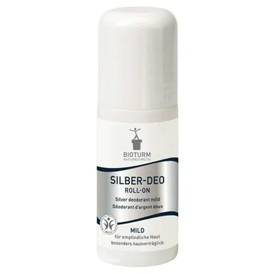 Bioturm Silber-Deo Roll-on Mild (Dezodorant w kulce ze złotem koloidalnym)
