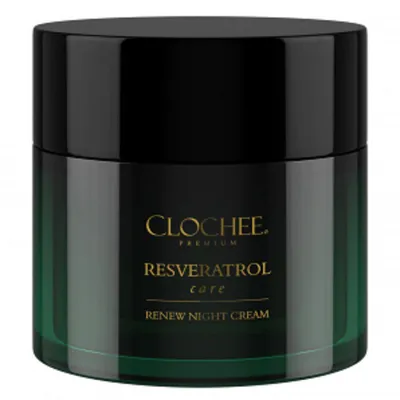 Clochee Premium, Resveratrol Care, Odbudowujący krem na noc