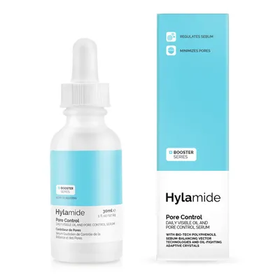 Hylamide Booster Series, Pore Control, Daily Visible Oil and Pore Control Serum (Serum zmniejszające widoczność porów)