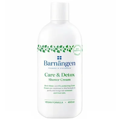 Barnangen Care & Detox Shower Cream (Kremowy żel pod prysznic z wodą brzozową)