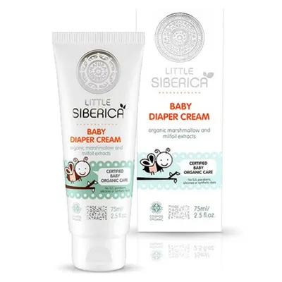 Natura Siberica Little Siberica, Krem ochronny pod pieluszkę