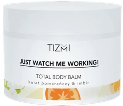 Tizmi Total Body Balm Orange Flower & Ginger (Wielozadaniowy balsam do pielęgnacji ciała `Kwiat pomarańczy & imbir`)