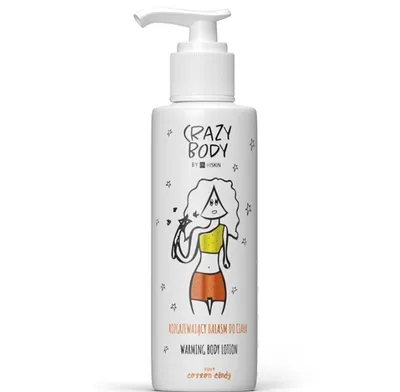Crazy Body Rozgrzeqający balsam do ciała `Cotton Candy`