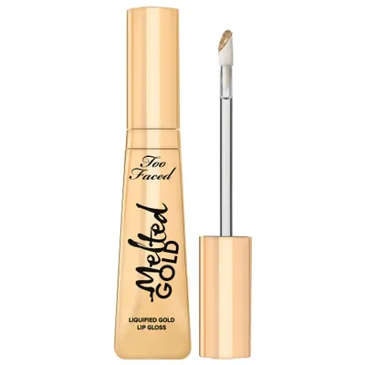 Too Faced Melted Gold, Liquified Gold, Lip Gloss (Złoty błyszczyk do ust)