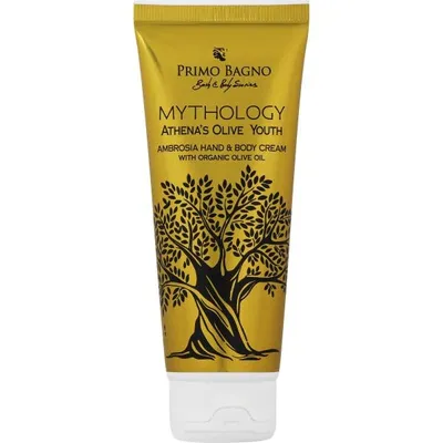 Primo Bagno Mythology, Athena`s Olive Jouth Ambrosia Hand & Body Cream With Organic Olive Oil (Krem do rąk i ciała "`Oliwa`)
