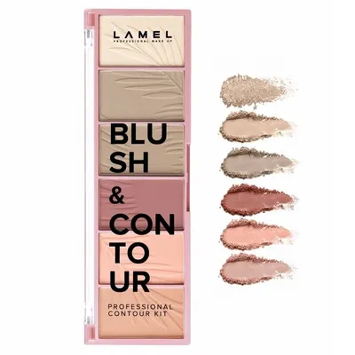 Lamel Professional Blush & Contour, Professional Contour Kit (Paletka do konturowania)