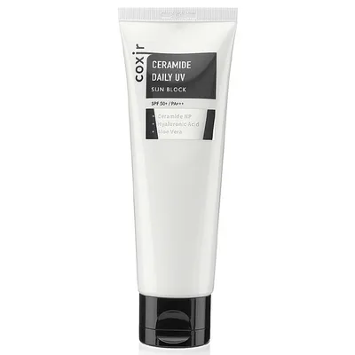 Coxir Ceramide Daily UV Sun Block SPF 50+ (Bloker przeciwsłoneczny UVA/UVB z ceramidami)