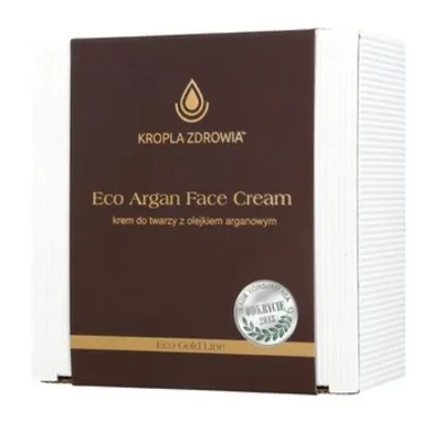 Kropla Zdrowia Eco Argan Face Cream (Krem do twarzy z olejkiem arganowym)