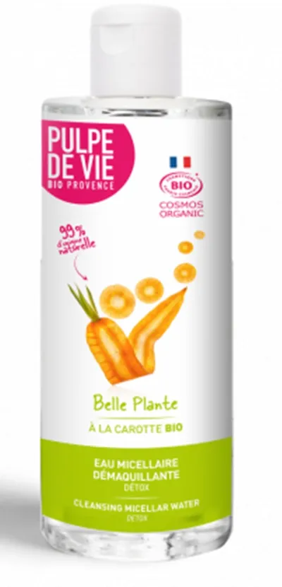 Pulpe de Vie Belle Plante, Eau Micellaire Demaquillante Detox (Detoksykująca woda micelarna)