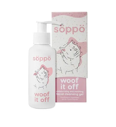 Soppo Woof It Off Facial Cleansing Gel (Delikatnie oczyszczający żel do mycia twarzy)