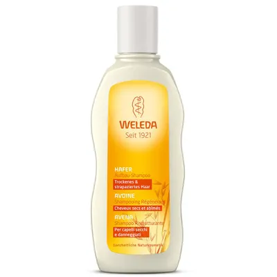 Weleda Hafer Aufbau - Shampoo (Szampon odbudowujący z owsem do włosów suchych i zniszczonych)