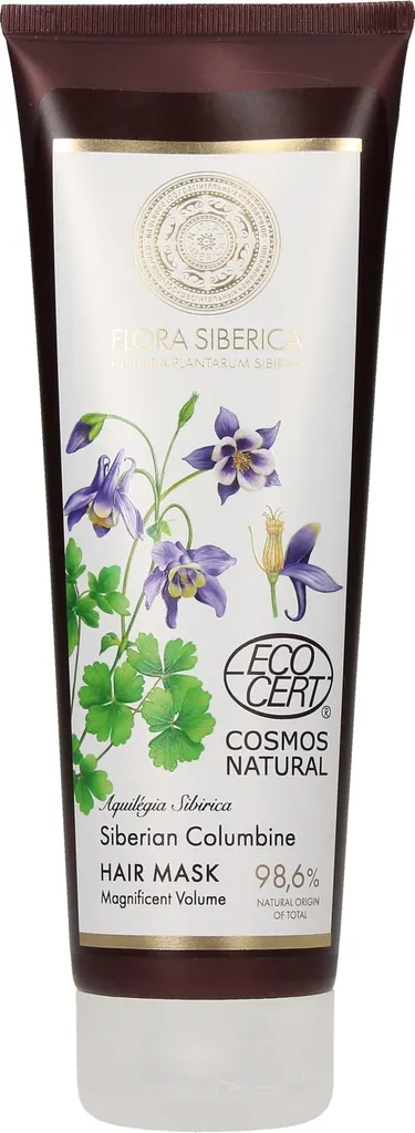 Natura Siberica Flora Siberica, Siberian Columbine Hair Mask (Maska do włosów z orlikiem)