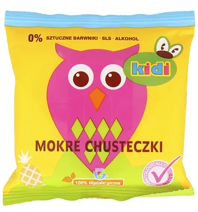 Kidi Mokre chusteczki wielofunkcyjne