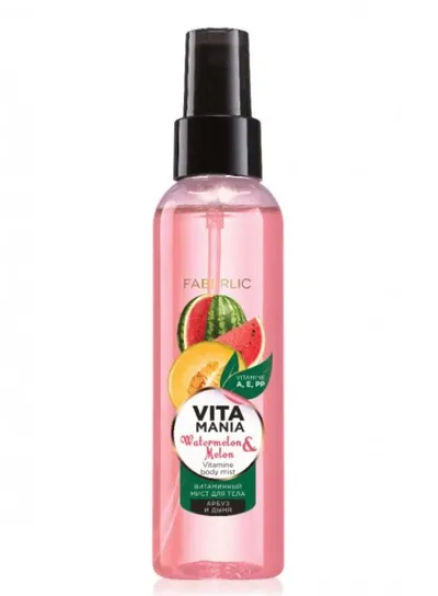 Faberlic Vitamania, Witaminowa mgiełka do ciała `Arbuz i melon`