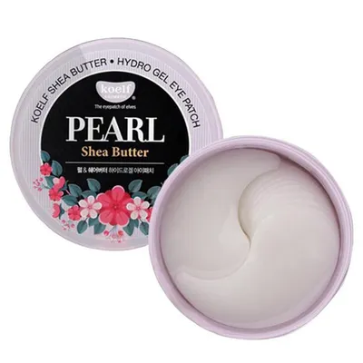 Petitfee Koelf Pearl & Shea Butter Eye Patch (Hydrożelowe płatki pod oczy z masłem shea)