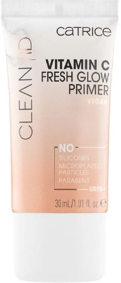 Catrice Clean ID, Vitamin C Fresh Glow Primer (Baza z witaminą C)
