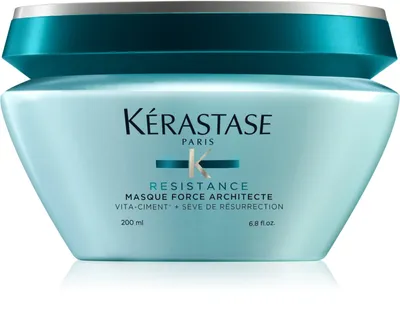 Kerastase Resistance, Masque Force Architecte (Maseczka wzmacniająca dla osłabionych, zniszczonych i rozdawjających się włosów)