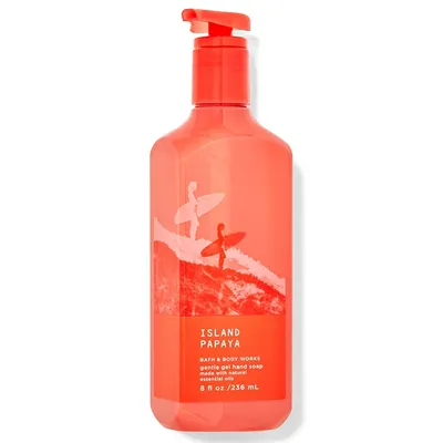 Bath & Body Works Island Papaya, Gentle Gel Hand Soap (Delikatne mydło do rąk w żelu)