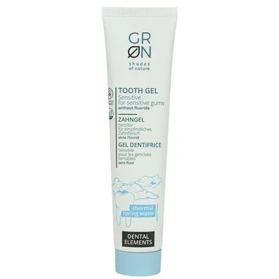 GRN - Shades of Nature (GRON) Dental Elements, Tooth Gel Thermal Spring Water for Sensitive Gums (Żel do zębów z wodą termalną)