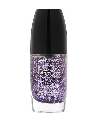 Wet n Wild Mega Rocks, Glitter Nail Color (Lakier do paznokci z brokatem)