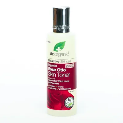 Dr.Organic Rose Otto, Skin Toner (Organiczny tonik do twarzy 'Olejek różany')