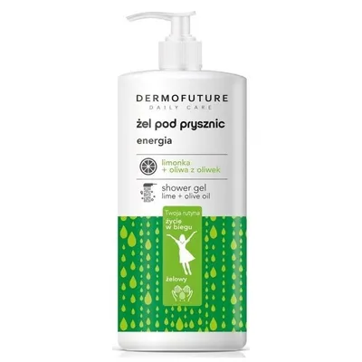 Dermofuture Precision Energial, Żel pod prysznic `Limonka + oliwa z oliwek`