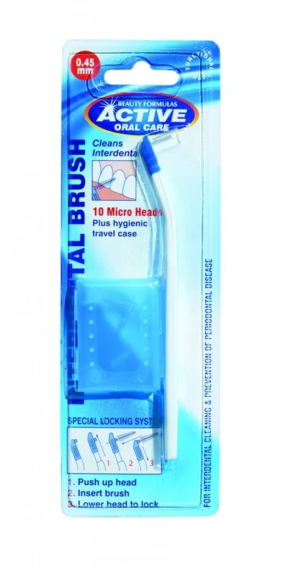 Beauty Formulas Active Oral Care, Interdental Brush Micro Heads (Szczoteczka międzyzębowa)