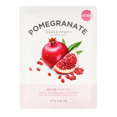 It's Skin The Fresh Mask Sheet Pomegranate (Rewitalizująca maska do twarzy w płachcie)