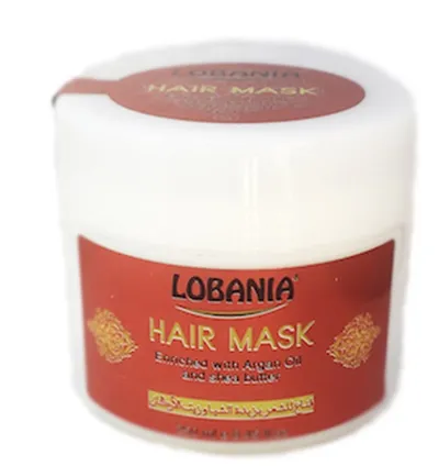 Lobania Hair Mask Enriched with Argan Oil and Shea Butter (Maska do włosów z olejem arganowym i masłem shea)
