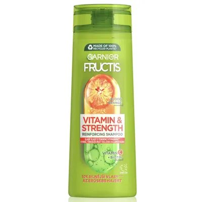 Garnier Fructis, Vitamin & Strength, Wzmacniający  szampon do włosów zniszczonych