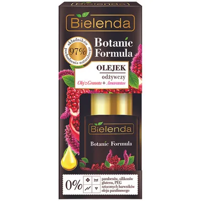 Bielenda Botanic Formula, Olejek odżywczy `Olej z granatu + amarantus`