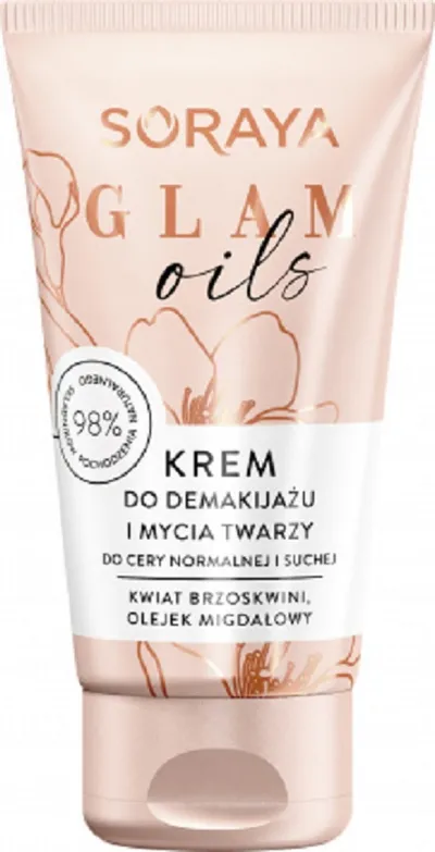 Soraya Glam Oils, Krem do demakijażu i mycia twarzy