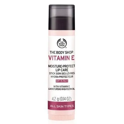 The Body Shop Vitamin E, Lip Care Stick SPF 15 (Pomadka ochronna do ust)