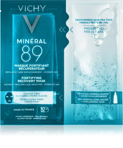Vichy Mineral 89, Fortifying Recovery Mask (Maska wzmacniająco-regenerująca w płachcie)