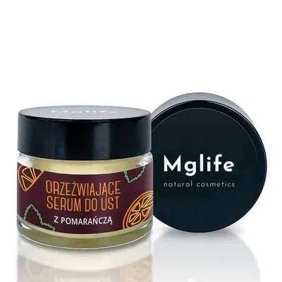 Mglife Orzeźwiające serum do ust z pomarańczą