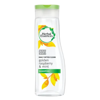 Herbal Essences Golden Raspberry & Mint Essences Daily Detox Clean Shampoo (Szampon do włosów)