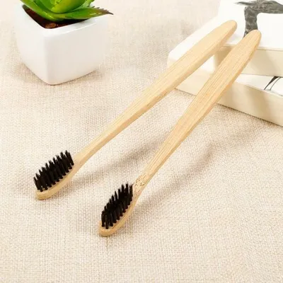 Star Smile Natural Bamboo Toothbrush Eco-Friendly (Eco szczoteczka do zębów bambusowa miękka)
