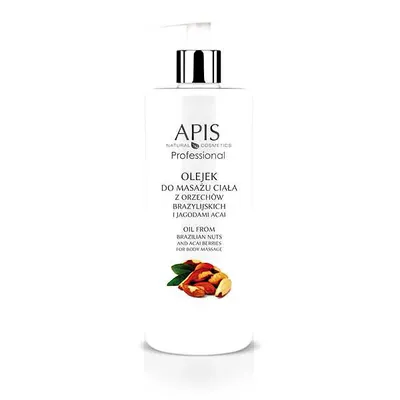 Apis Professional, Olejek do masażu ciała z orzechów brazylijskich i jagodami acai