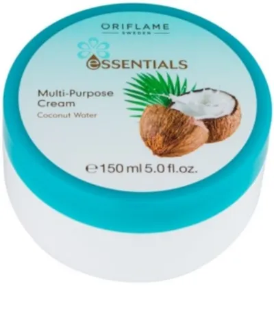 Oriflame Essentials, Coconut Water Multi-purpose Cream (Krem do twarzy i ciała z wodą kokosową)