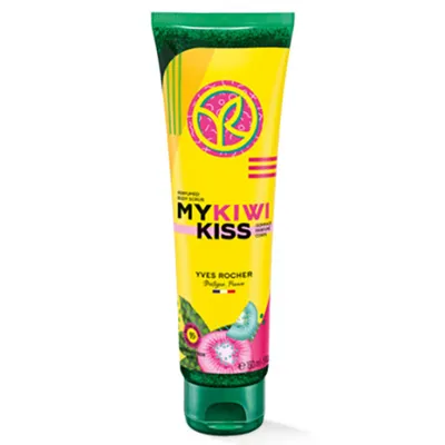 Yves Rocher My Kiwi Kiss, Perfumed Body Scrub (Peeling do ciała)