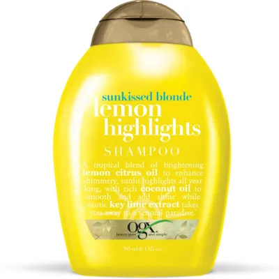 Organix Sunkissed Blonde Lemon Highlights Shampoo (Szampon  do włosów blond)