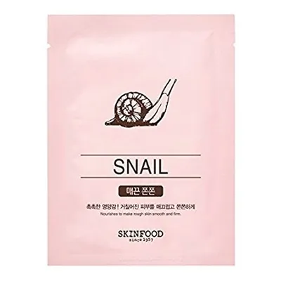 SkinFood Snail, Beauty in a Food Mask Sheet (Maska w płachcie ze śluzem ślimaka)