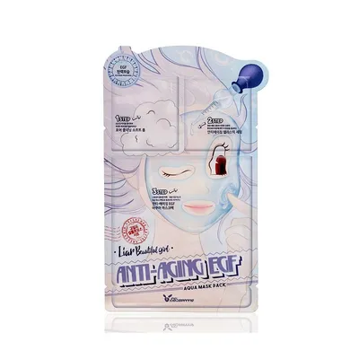 Elizavecca Anti-Aging EGF Aqua Mask Pack (Maska przeciwstarzeniowa w płachcie)